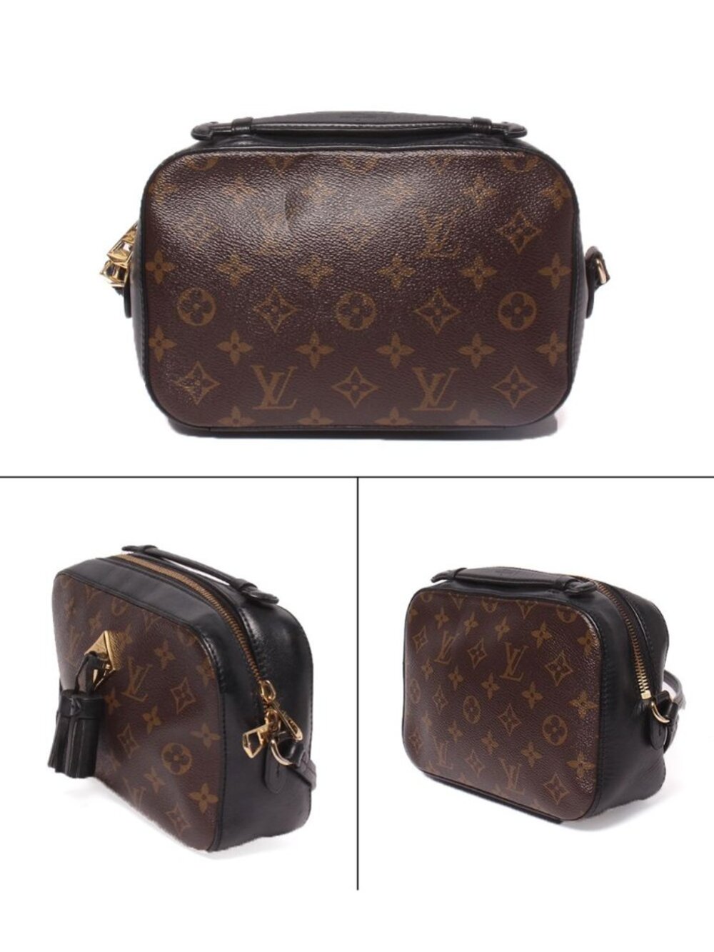 Louis Vuitton Shoulder Bag Crossbody Saintonge Monogram - Picture 2 of 10